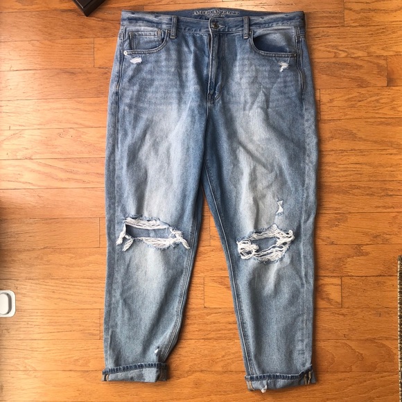 American Eagle Outfitters Denim - Distressed Blue Jeans